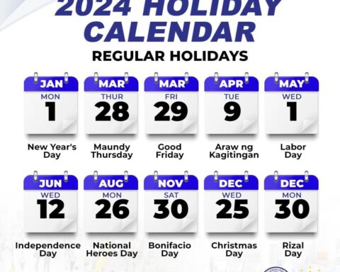 2024 National Holidays