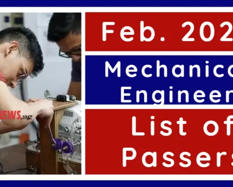 Mechanical Engineer Exam Results